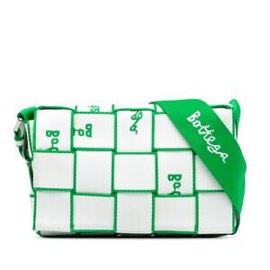 Bottega Veneta Canvas Intrecciato Webbing Cassette Crossbody